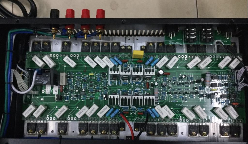 bảng mạch tăng âm truyền thanh